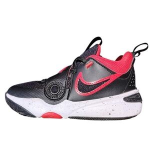 Nike Kids Black and Red Athletic Sneakers